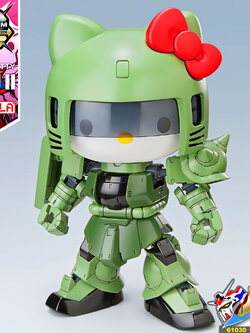 SDCS HELLO KITTY MS-06 ZAKU II