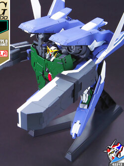 HG GN ARMS TYPE-D + GUNDAM DYNAMES