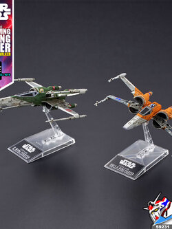 1/144 POE'S X-WING FIGHTER & X-WING FIGHTER (STAR WARS THE RISE OF SKYWALKER)