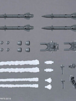 30MM OPTION PARTS SET 21 (MULTI MISSILE 1)