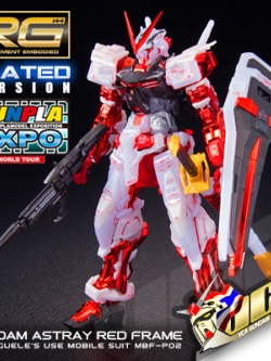 RG GUNDAM ASTRAY RED FRAME PLATED VER