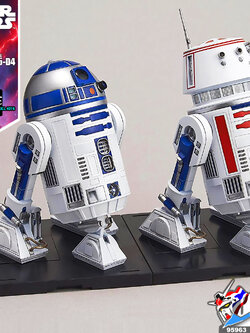 1/12 R2-D2 & R5-D4