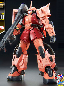 RG MS-06R-1A HIGH MOBILITY TYPE ZAKU II (TEAM MONSTRE CUSTOM)