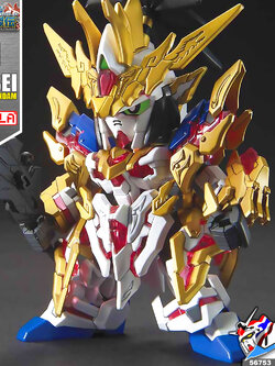 SD LIU BEI UNICORN GUNDAM