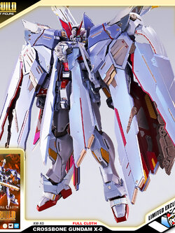 METAL BUILD CROSSBONE GUNDAM X-0 FULL CLOTH