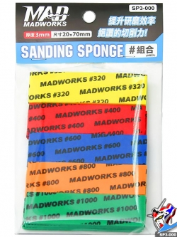 MADWORKS SP3-000 SANDING SPONGE 3MM