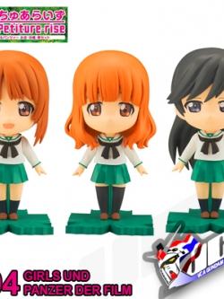 Petiture-rise GIRLS UND PANZER MIHO / SAORI / HANA