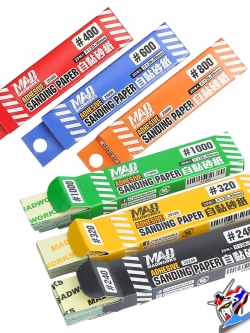MADWORKS ADHESIVE SANDING PAPER & GRINDING PLATE