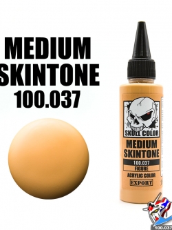 SKULL COLOR 100.037 MEDIUM SKINTONE ACRYLIC COLOR 60ML (FIGURE) สีอะครีลิกสำหรับพลาสติก โมเดล