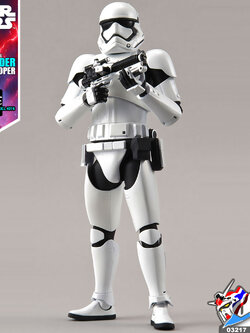 1/12 FIRST ORDER STORMTROOPER