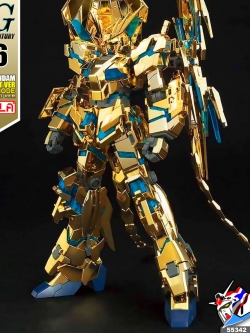HG UNICORN GUNDAM 03 PHENEX DESTROY MODE (NARRATIVE VER) (GOLD COATING)