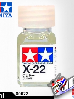 ACRYLIC X-22 ENAMEL CLEAR 10ML