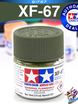 ACRYLIC XF-67 NATO GREEN