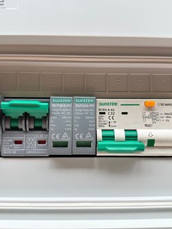 SUNTREE ตู้คอมบายเนอร์ ระบบโซลาร์รูฟท็อป 5Kw 1P พร้อม RCBO 32A