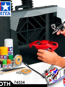 TAMIYA SPRAY WORK PAINTING BOOTH II (TWIN FAN)