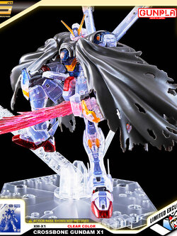 RG CROSSBONE GUNDAM X1 (CLEAR COLOR)