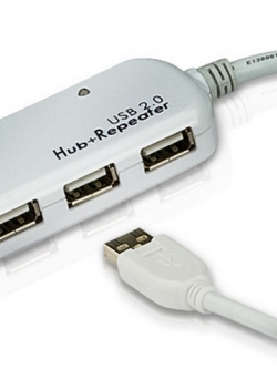 ATEN รุ่น UE2120H (4PORT USB 2.0 EXTENDER HUB)