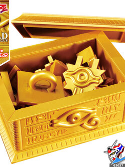 ULTIMAGEAR GOLD SARCOPHAGUS FOR ULTIMAGEAR MILLENNIUM PUZZLE