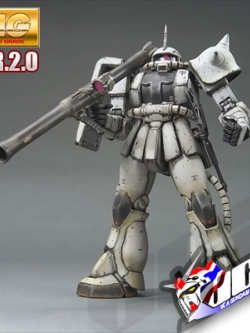MG MS-06J ZAKU 2 VER 2.0 WHITE OGRE