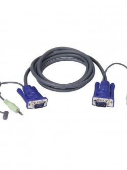 ATEN รุ่น 2L-2502A VGA CABLE WITH AUDIO 2 M