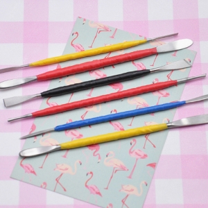 อุปกรณ์ปั้นหัวสแตนเลส เเบบชุด 6 ชิ้น 12 หัว