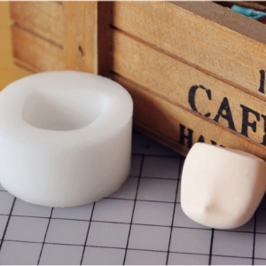 โมเล็ก ซิลิโคน แม่พิมพ์หน้าตุ๊กตา N.1 (ไม่มีเบ้าตา)