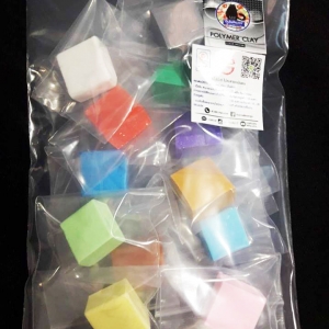 ดินโพลิเมอร์ พร้อมส่ง.! ชุดทดลอง 12 สีพิเศษ 150 กรัม