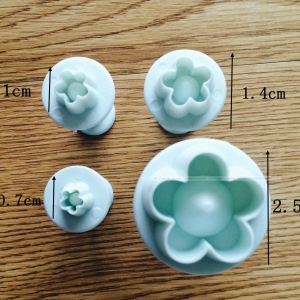 พิมพ์กดรูปดอกไม้