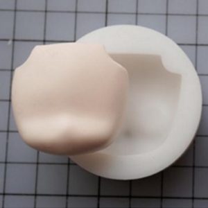 โมใหญ่ ซิลิโคน แม่พิมพ์หน้าตุ๊กตา N.1 (ไม่มีเบ้าตา)