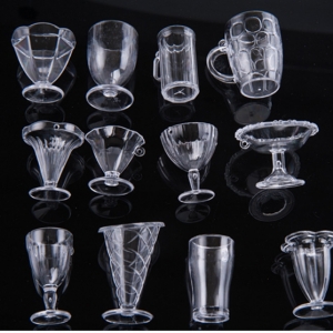 พร้อมส่งๆ เเก้วใสๆอะคริลิคเนื้อดี 12 ใบไซส์น่ารัก