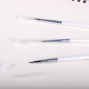 พู่กัน เบอร์ 0 พิเศษ ก็มาจ้า 3 ด้าม 0 00 000 3 ไซส์