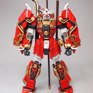 Painted Build : MG SHIN MUSHA GUNDAM by Choco