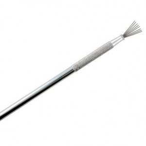 ไม้เเหลมเข็มเหล็ก ทำพื้นผิว