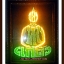 ป้ายไฟLED สายธรรมะ-อย่าเห็นแก่ตัว-ใช้ไฟDC12V.วิ่ง 4 จังหวะและติดแช่พร้อมกันทั้งหมด 1 ช่อง