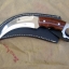 มีดคารัมบิท KARAMBIT D2 USA. 179 MICARTA HANDLE