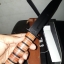 มีด Ka-Bar 1220 US Army Straight Edge Fighting/Utility Knife with Leather Sheath