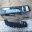 มีดพับCOLD STEEL Black Handle Large VOYAGER Straight CLIP POINT Folding Knife! 29TLCC