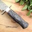 มีดเดินป่าJohn Smith's Custom Handmade Damascus Steel Bowie Knife Hunting Camping Tactical จากประเทศ UK. (C5)