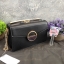 CHARLES & KEITH CIRCULAR DETAIL CROSSBODY BAG สีดำ