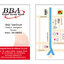 นามบัตรเคลือบ Lamination นามบัตรพื้นด้าน