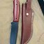 มีดพกสั่น ALONZO KNIVES USA CUSTOM HANDMADE TANTO POWDER COATED 1095 STEEL KNIFE 293