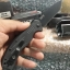 มีดพับKershaw Emerson 6044TBLK CQC-8K Folding Knife 3.5" Black Tanto Blade