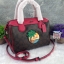 Coach รุ่น MINI BENNETT SATCHEL IN SIGNATURE CANVAS WITH BLUE HAWAII PATCHES (COACH F28947)