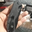 มีดพับKershaw Emerson 6044TBLK CQC-8K Folding Knife 3.5" Black Tanto Blade