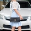 CHARLES&KEITH FRONT FLAP TURN LOCK CLUTCH