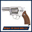 ปืนอัดแก๊ส Wingun รุ่น 731 Sheriff M36 2.5" สีเงิน ด้ามน้ำตาล (CO2 System)