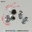 (N013) น๊อตล้อกันขโมย Lock Wheels รุ่นหัวปิด