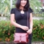 GAVE Genuine Leather Bag รุ่น Alices Vintage Button