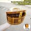 ถังออมสินไม้สักทอง วงรีเบอร์ กลาง