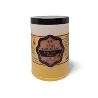 Thai Turmeric Body Scrub Cream 1,000 g. ขนาดใหญ่ Thai Turmeric Body Scrub Cream 1,000 g. ขนาดใหญ่